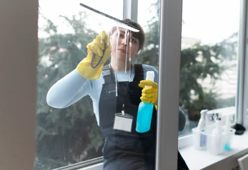 Nettoyage de vitres intérieures et extérieures à Werentzhouse